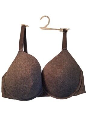 Dreamfit Padded Underwire Bra - Gray Size 42DD